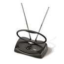 RCA UHF/VHF Adjustable 48-km (30-mile) Rabbit Ear Indoor 4K HDTV Antenna - Black