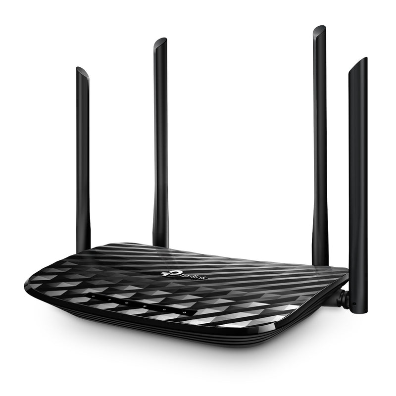 TP-Link Archer A6 AC1200 Wireless MU-MIMO Gigabit Router - Black