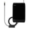 ANTOP Curved-panel 80-km (50-mile) Indoor HDTV Antenna with Smartpass Amplifier and built in 4G LTE Filter - Black - Open Box