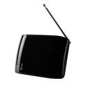 ANTOP Curved-panel 80-km (50-mile) Indoor HDTV Antenna with Smartpass Amplifier and built in 4G LTE Filter - Black - Open Box