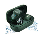iLuv Bubble Gum Air True Wireless Bluetooth 5.0 In-Ear Earbuds with Charging Case - Midnight Green