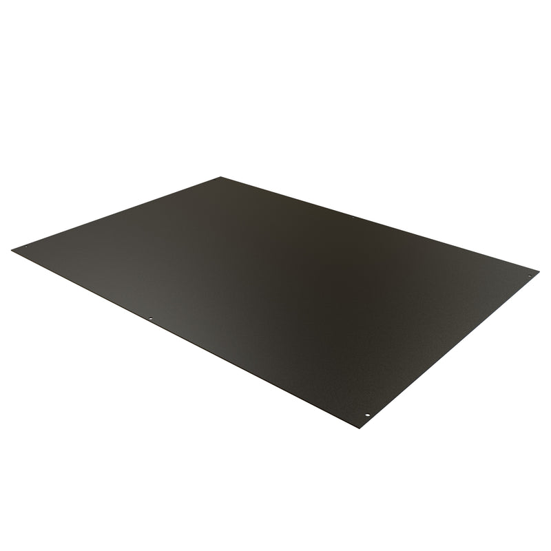 Hammond Manufacturing C2TS Series Solid Top Panel - 50.8-cm x 71.76-cm (20-in x 28.25-in)  - Black