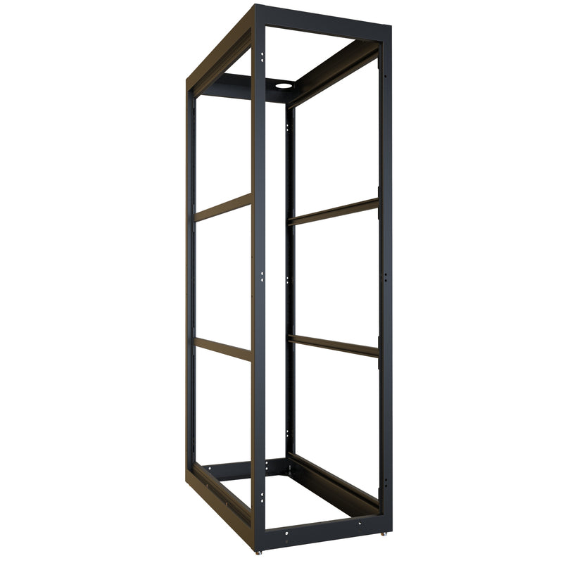 Hammond Manufacturing 44U C4 Series Modular Server Rack Cabinet Frame - Black