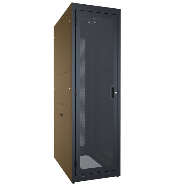 Hammond Seismic Server 42U Rack Cabinet With Perferated Front Door - Black