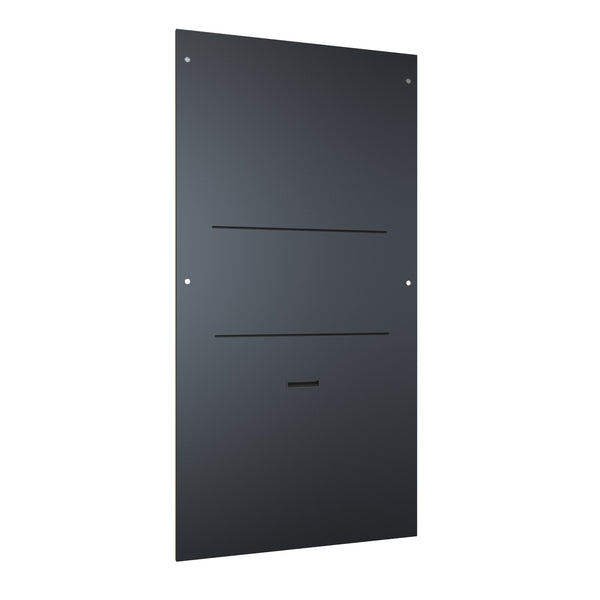Hammond Manufacturing Solid Side Panel for C4 Series Cabinets - 195.58-cm x 106.68-cm (77-in x 42-in) - Black