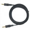Power Pro Audio 3.5-mm Male to 3.5-mm Male Auxiliary Cable with Gold Plated Plugs - 0.9-meter (3-ft) - Black
