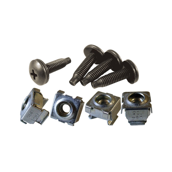 Hammond 10-32 Mounting Screw and Cage Nut Combo 10-pack