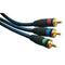RCA RGB Video Cable For TV HDTV or A/V Receiver - 1.82-meter (6-ft) - Black