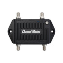 Channel Master TV Antenna Booster 2 Distribution Amplifier 2-port - Black