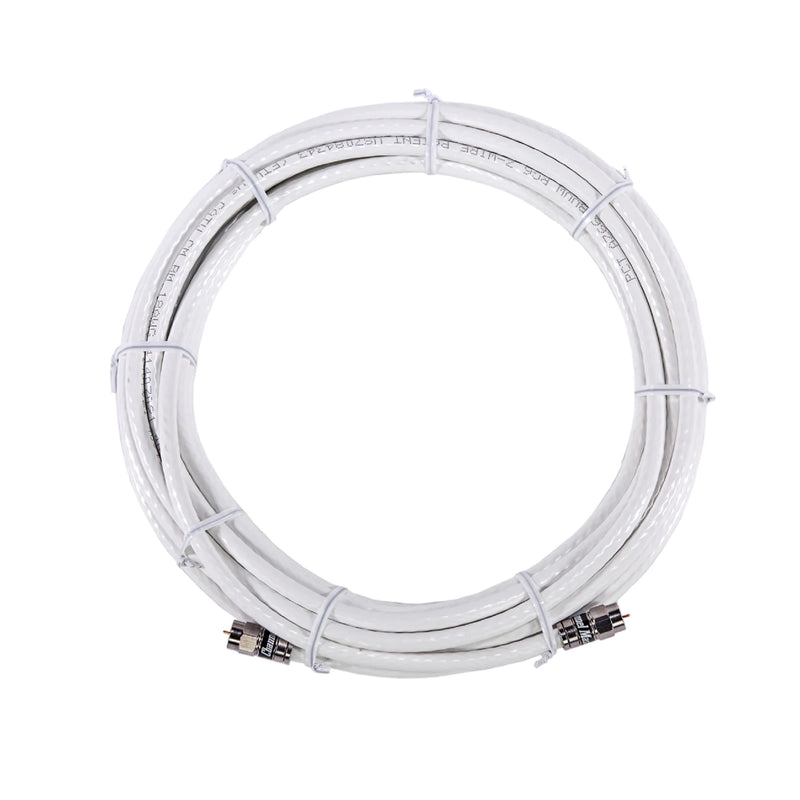 Channel Master 7.62-meter (25-ft) Coaxial Cable -  White