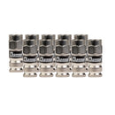 Channel Master Coaxial Compression F Connector - 10-pack - Silver