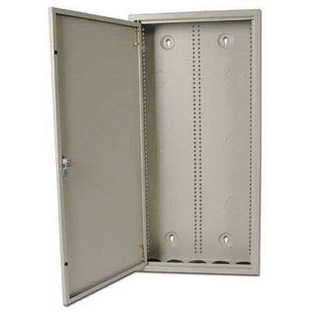 Construct Pro 73.6-cm (29-in) Heavy Duty Structured Wiring Cabinet with Lock and Removable Door - Neutral