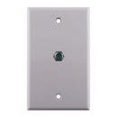 Construct Pro Single Gang 3-GHz F-81 Wall Plate - White