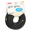RCA RG6 Coaxial Cable with Connector - 16-meter (50-ft) - Black