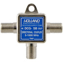 Holland Electronics DCG-SB 5-MHz to 1000-MHz 30-dB Coax Single Port Tap / Directional Coupler