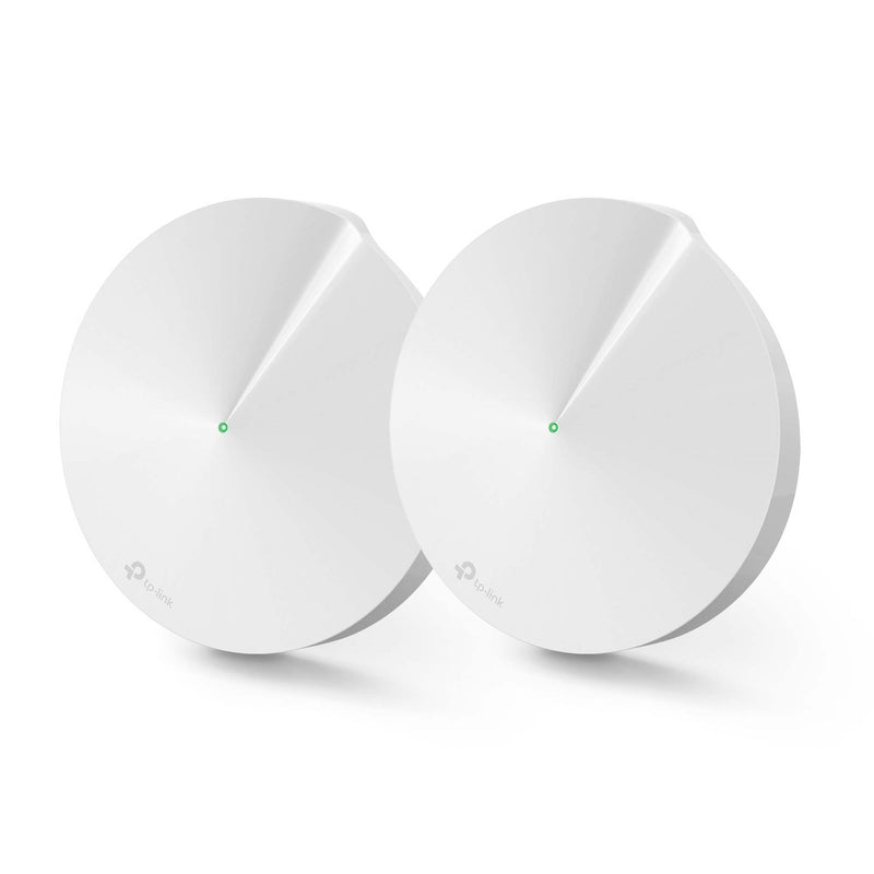 TP-Link Deco M9 Plus AC2200 Smart Home Mesh Wi-Fi System with up to 4,500-sq ft Coverage - 2-Pack - White