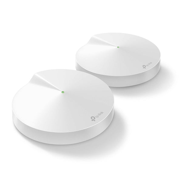 TP-Link Deco M9 Plus AC2200 Smart Home Mesh Wi-Fi System with up to 4,500-sq ft Coverage - 2-Pack - White