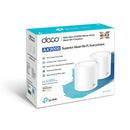 TP-Link Deco X60 AX3000 Whole Home Mesh Wi-Fi 6 System with up to 5,000-sq ft Coverage - 2-Pack - White