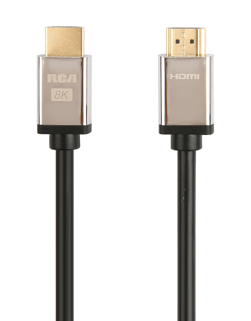 RCA 8K Ultra High Speed HDMI Cable - 3-meter (10-ft) - Black