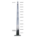 Wade Antenna 15.85-meter (52-ft) Standard Duty Self-Supporting Tower