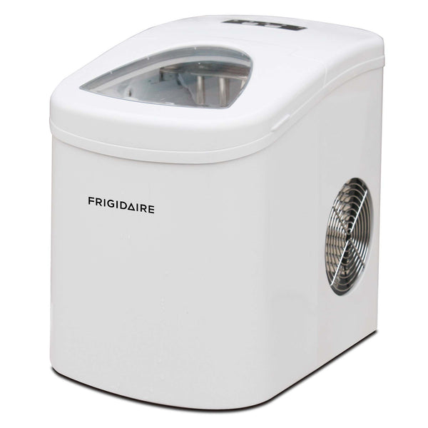 Frigidaire Countertop Compact Ice Maker with 26lbs Capacity Production per Day - White