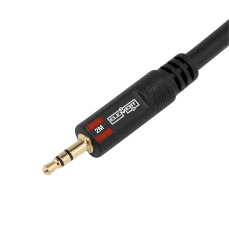 Element-Hz 3.5-mm Stereo to 3.5-mm Stereo Cable - 1.8-meter (6-ft) - Black