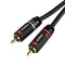 Element-Hz Universal Dual RCA-Style Cable - 1.8-meter (6-ft) - Black