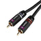 Element-Hz Universal Dual RCA-Style Cable - 10-meter (33-ft) - Black