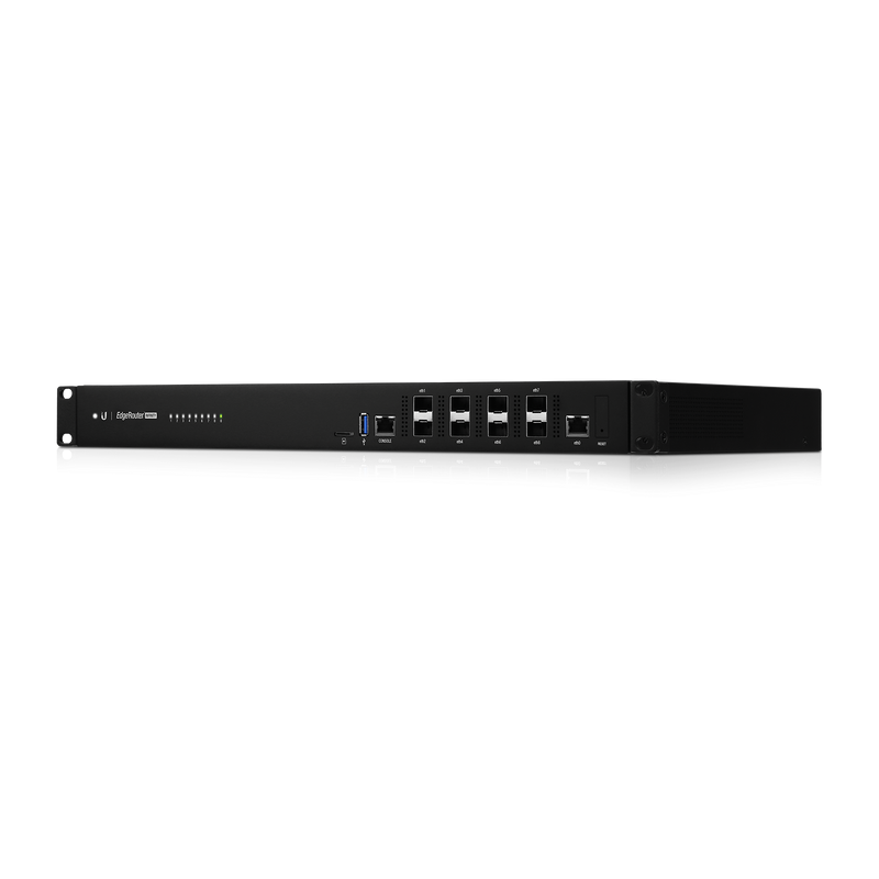Ubiquiti EdgeMAX EdgeRouter Infinity 8-port 10G SFP+ with 1-port Gigabit Ethernet - Black
