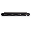 Ubiquiti EdgeMAX EdgeSwitch Managed PoE 48-port Gigabit Ethernet with 2-port SFP+ and 2-port SFP - 500-watt - Rackmountable - Black