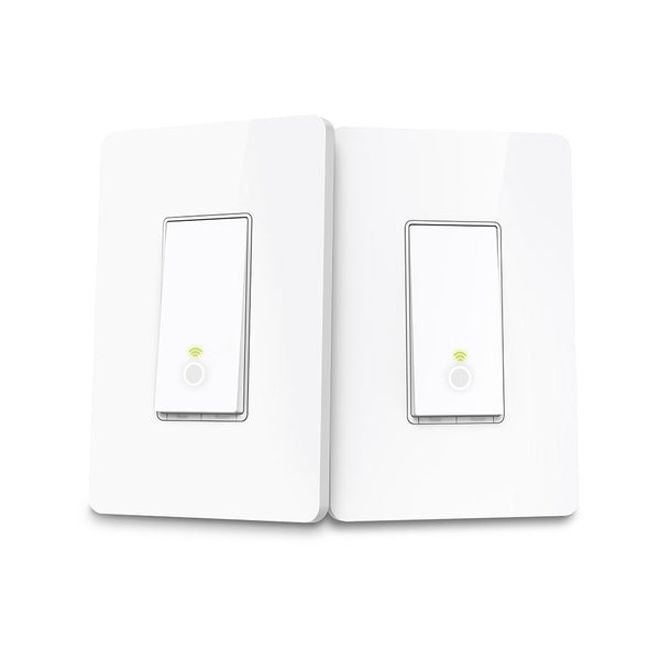 Kasa Smart Wi-Fi 3-way Light Switch Kit for 2 Locations by TP-Link - White