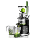 Aeitto® Slow Masticating Juicer Machine with Wide 18mm Chute - Black