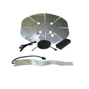 PerfectVision HotShot Universal Peel & Stick Satellite Dish Heater Kit with HotShot Arm Heater