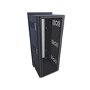 Hammond 32U 63.5-cm (25-in) Deep Swing Out Sectional Wall Mount Rack Cabinet with Vented Door