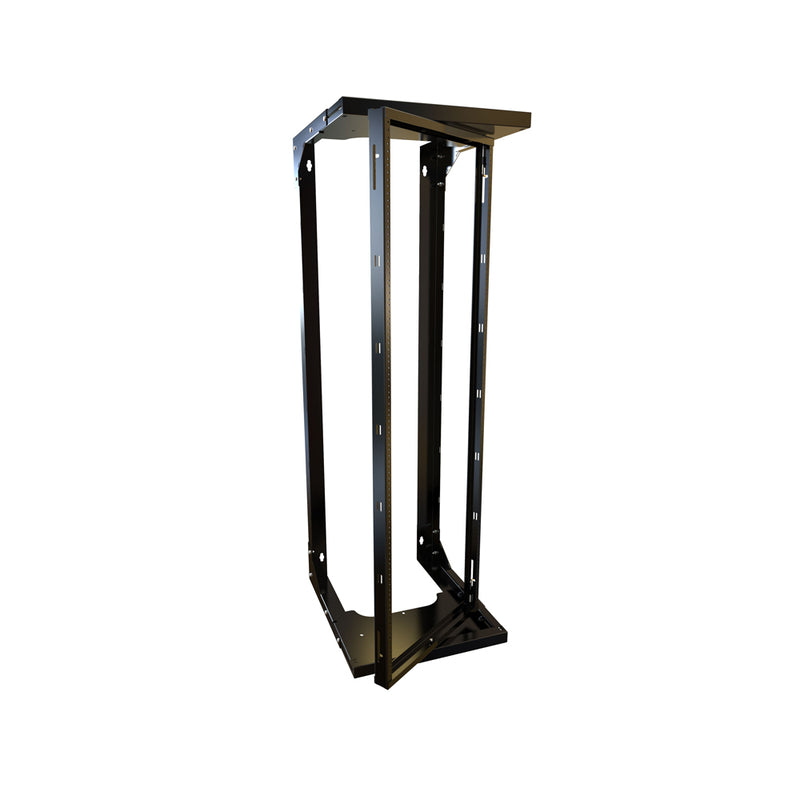 Hammond 32U Adjustable Depth Center Swing Wall Rack