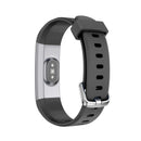 Letscom ID115 Health and Fitness Tracker & Smartwatch by Letsfit - Black