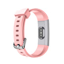 Letscom ID115 Health and Fitness Tracker & Smartwatch by Letsfit - Pink