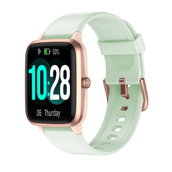 Letsfit ID205L Smart Watch & Fitness Tracker with Heart Rate Monitor - Light Green