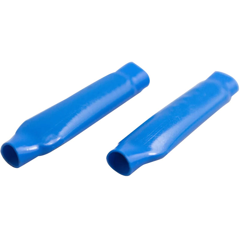 HomeWorx Vinyl Insulated Single Crimp Terminal B Connector - 100-pack - Blue