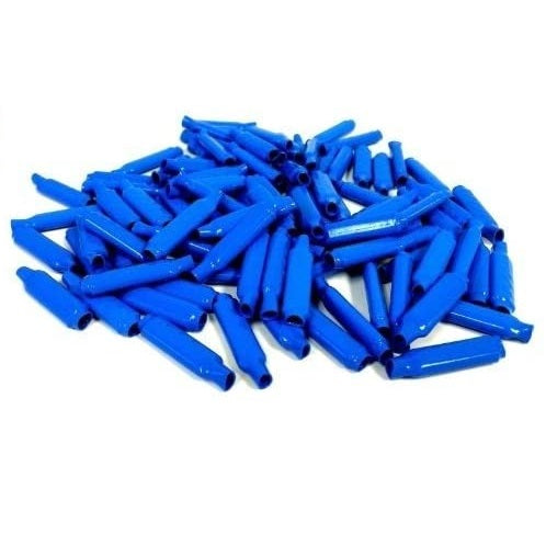 HomeWorx Vinyl Insulated Single Crimp Terminal B Connector - 100-pack - Blue