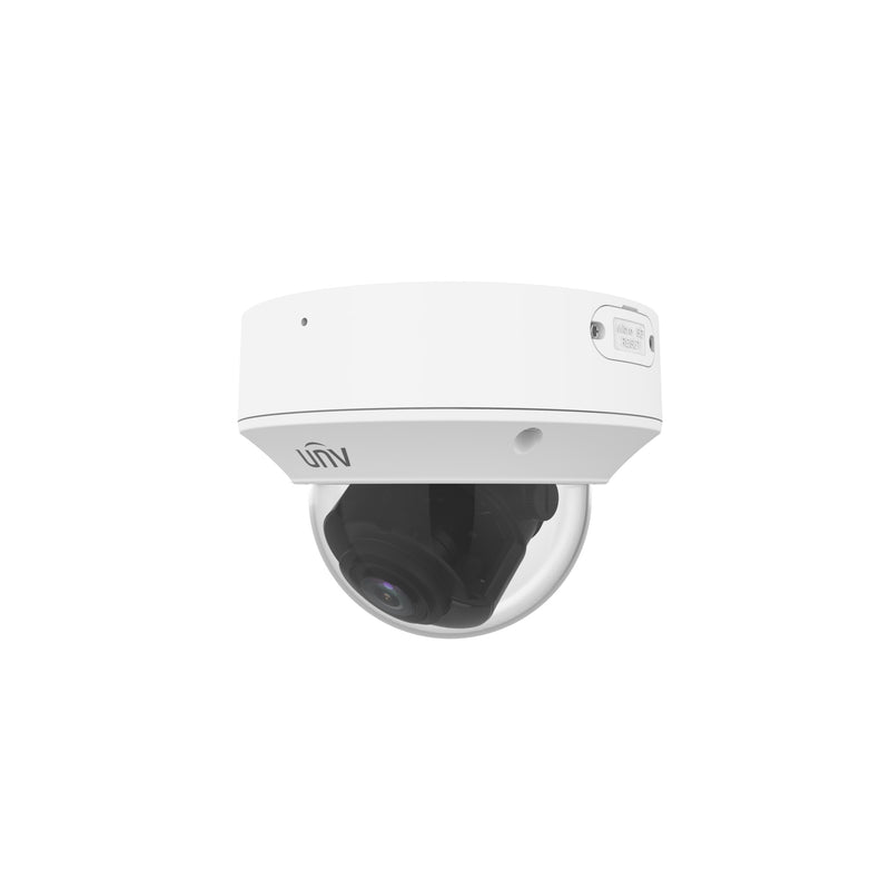 Uniview IPC3238SB-ADZK-I0 8MP HD Starlight Smart IR VF Dome Network Camera - White