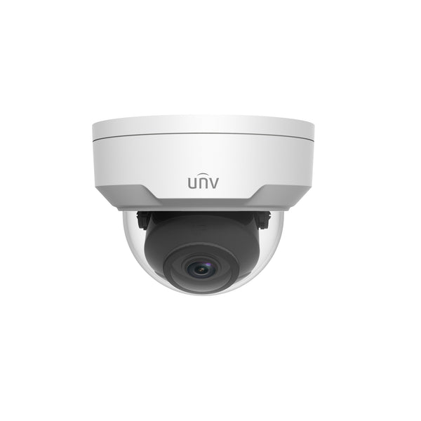 Uniview IPC325SB-DF40K-I0 5MP HD Starlight Smart IR 4.0-mm Fixed Dome Network Camera - White