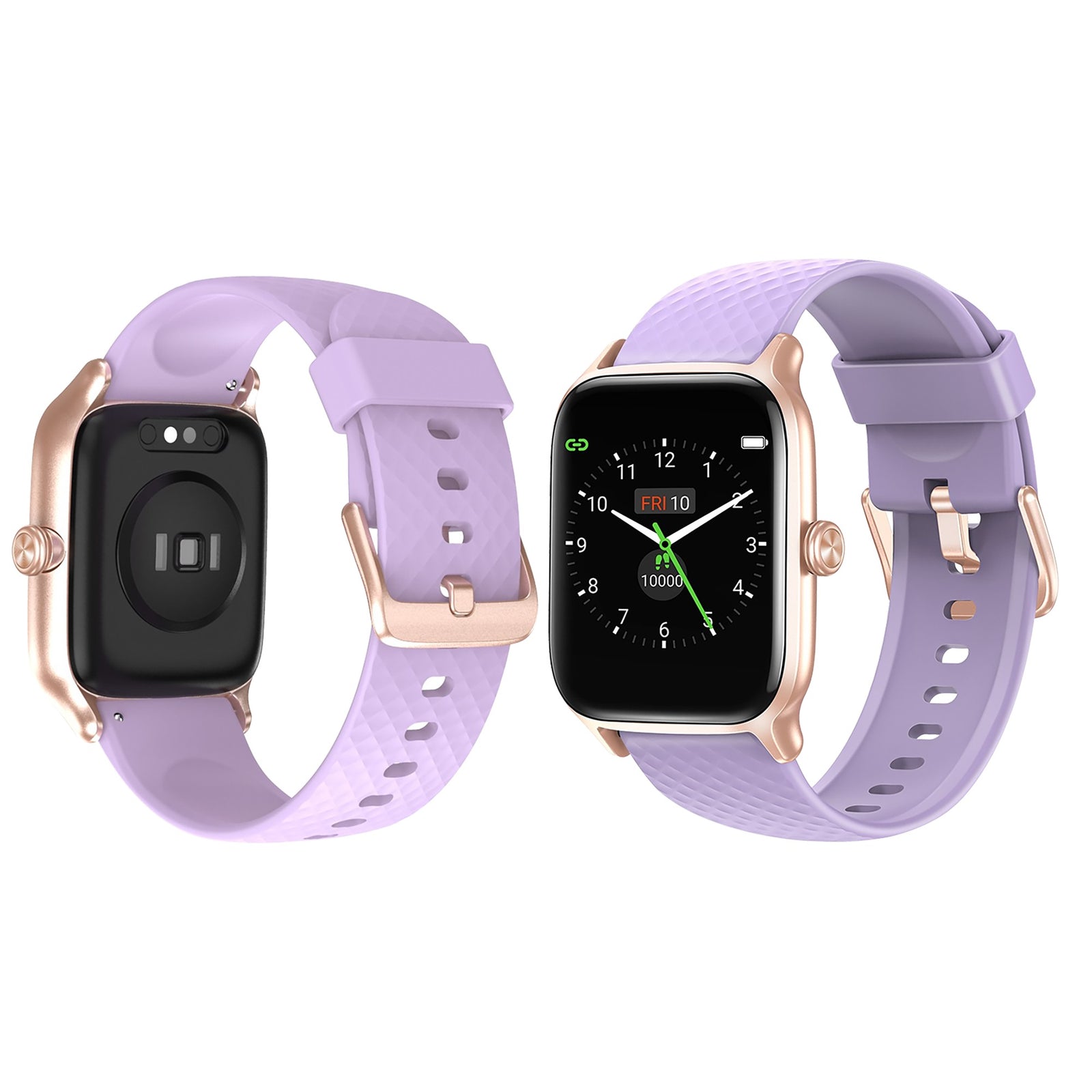 Letsfit EW1 Smart Watch & Fitness Tracker with Heart Rate Monitor Pu