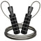 Letsfit JR01 Adjustable Jump Rope with Foam Handles - Black