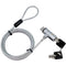CTA Digital 1.5-meter (59-in) USB 3.0 Security Cable Lock for MacBook Air and MacBook Pro - Silver