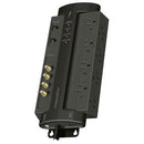 Panamax Pro 8 Outlet Surge Protector with Coaxial and Ethernet/LAN Protection - Black