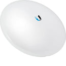 Ubiquiti UISP airMAX NanoBeam AC 5 GHz Bridge CPE with Dedicated Management Radio - White