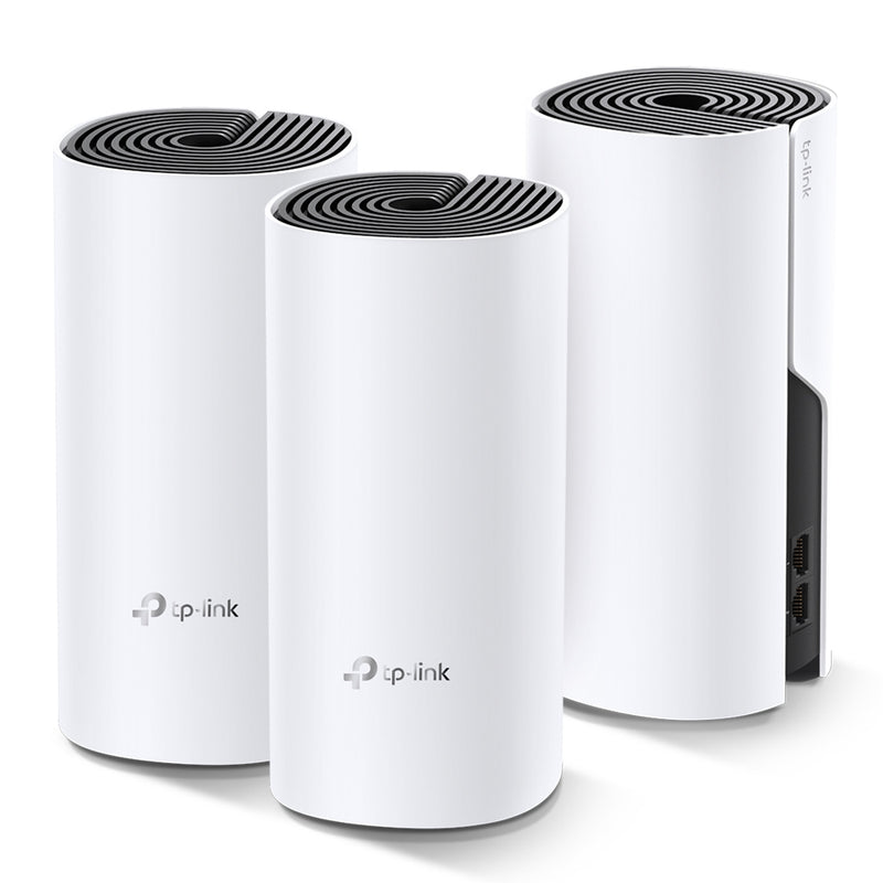 TP-Link Deco M4 Whole Home Mesh Wi-Fi System - White - 3-pack