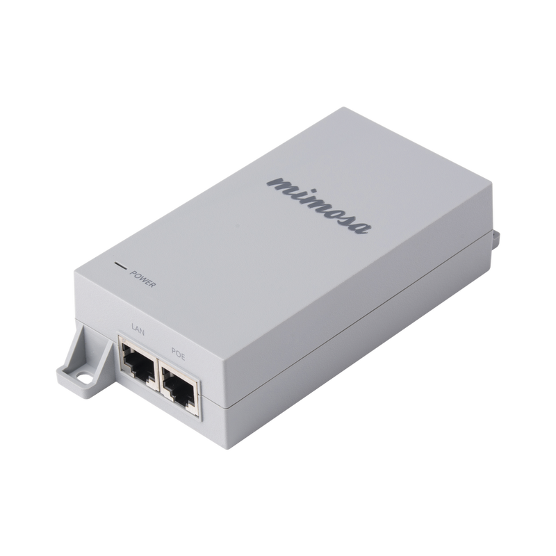 Mimosa Gigabit PoE Injector 50V 1.2A for Mimosa Products - Grey
