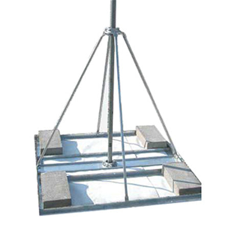 Wade Antenna 14-gauge Heavy Duty Non-Penetrating Roof Mount